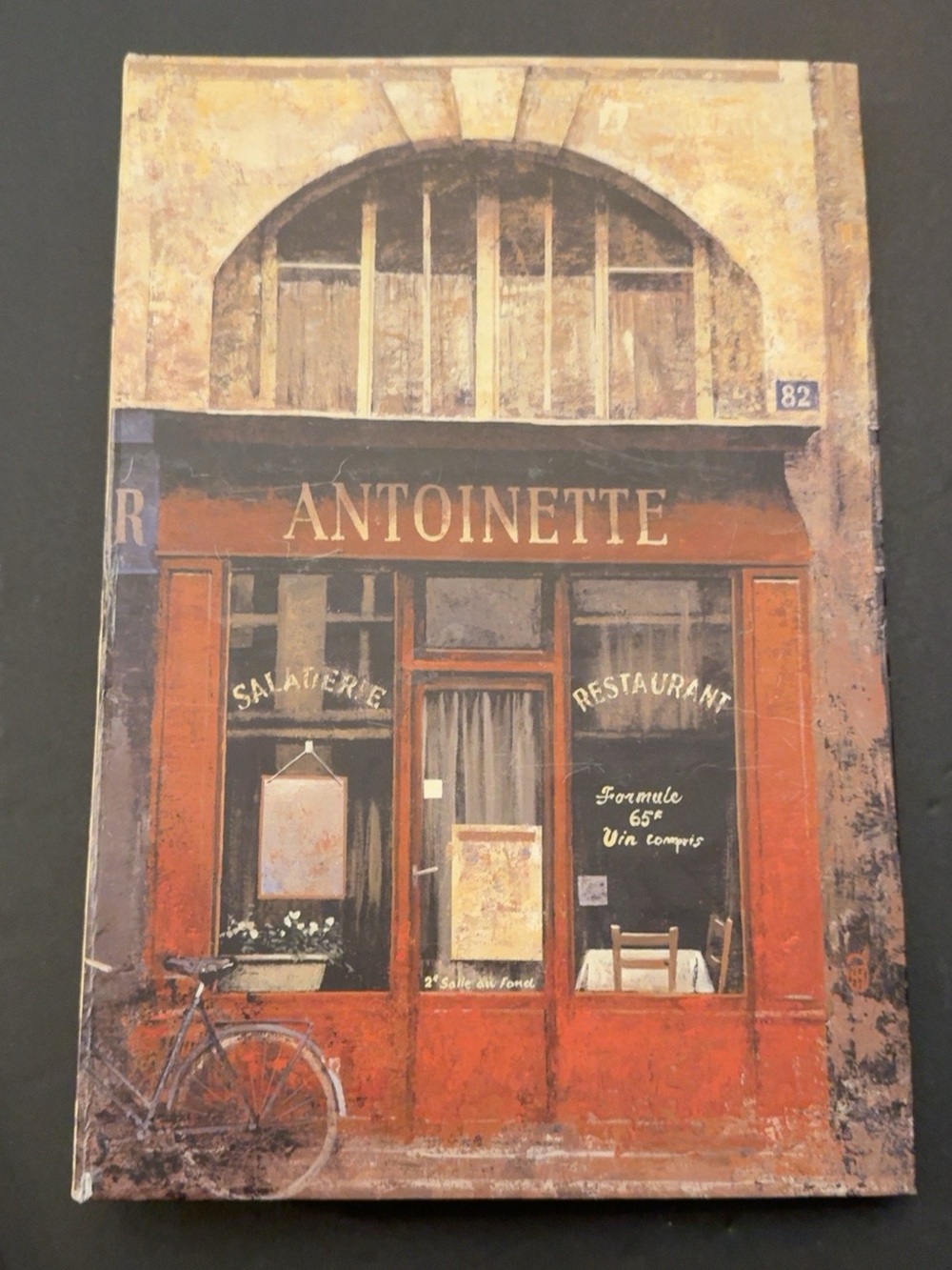 Antoinette Red Bistro photo album coquette
